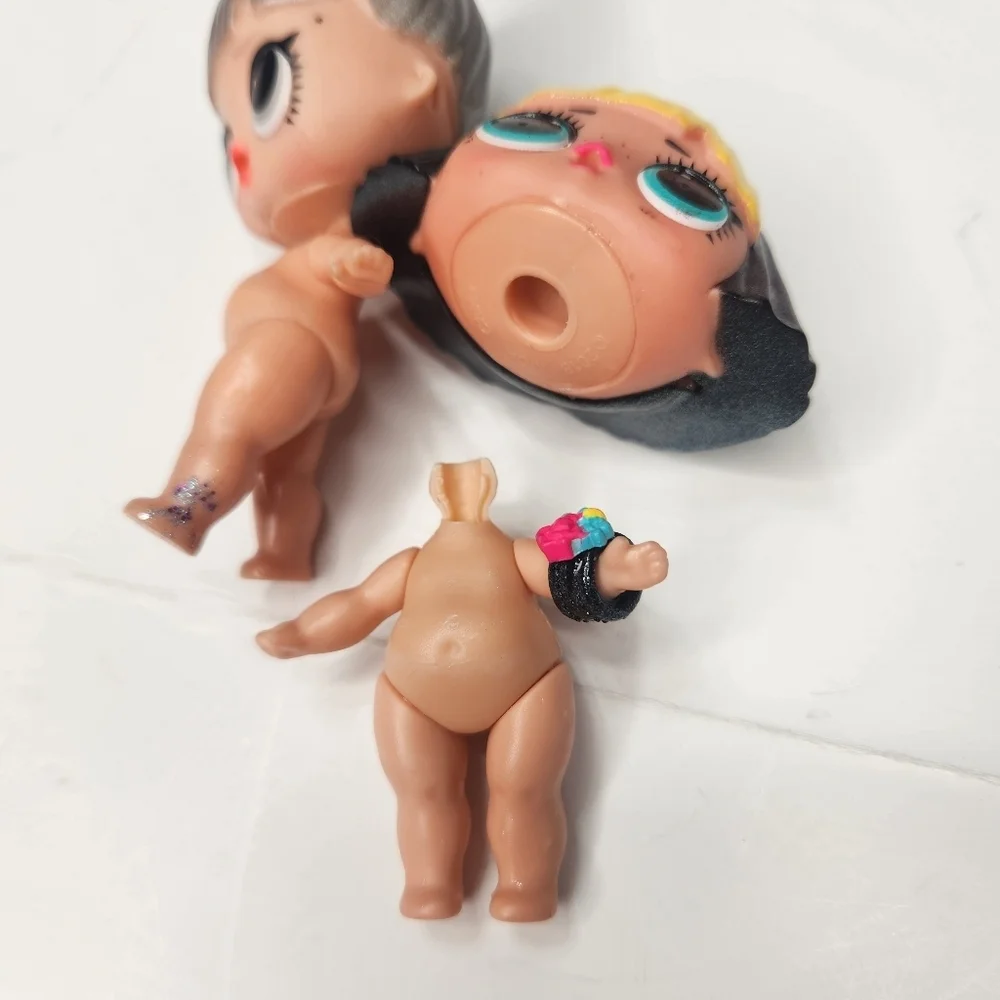 LOL Surprise Dolls Bae Wheels, Queen Selfie,  Hair Vibes, Lights Glitter, Mini